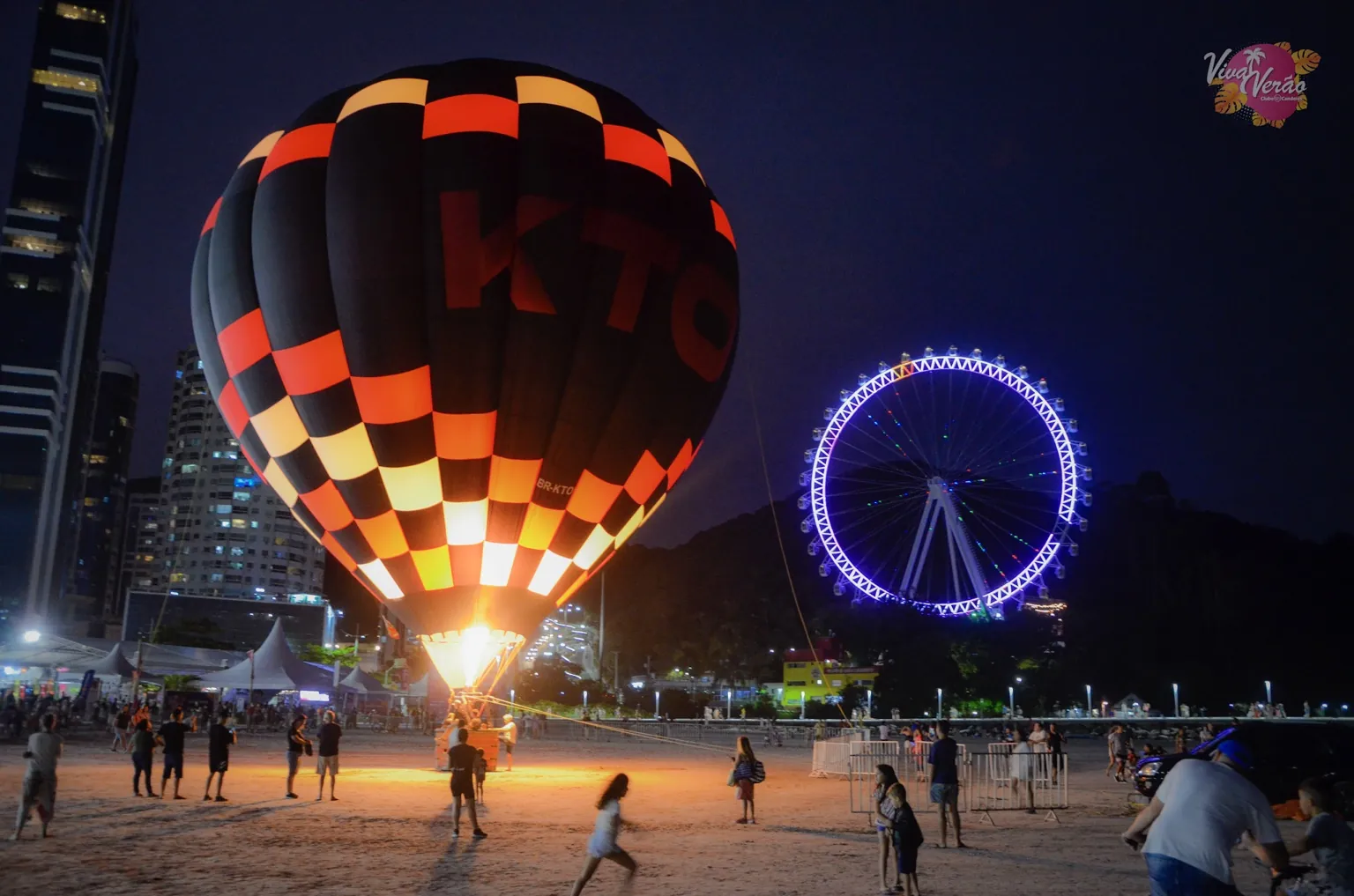 Viva Verão Balneário Camboriú 2026 edição de 2022 balão da kto
