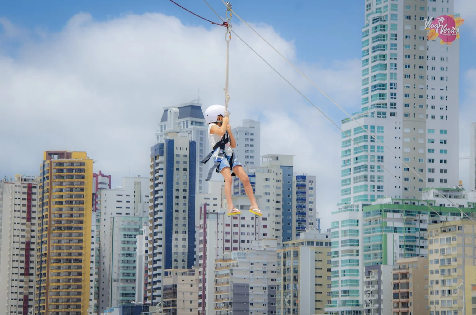 Viva Verão Balneário Camboriú 2026 edição de 2022 tirolesa
