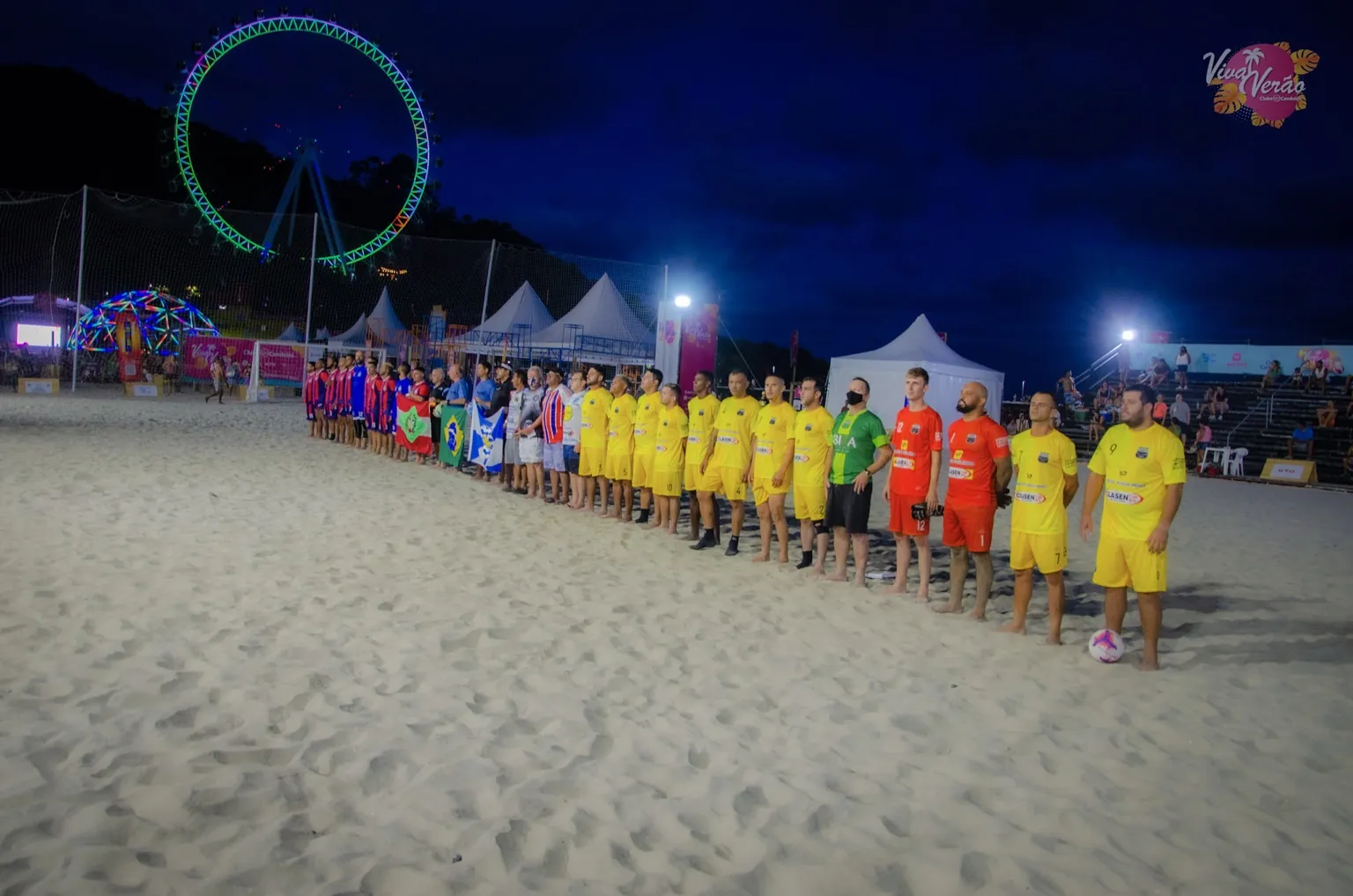 Viva Verão Balneário Camboriú 2026 edição de 2022 futebol de areia