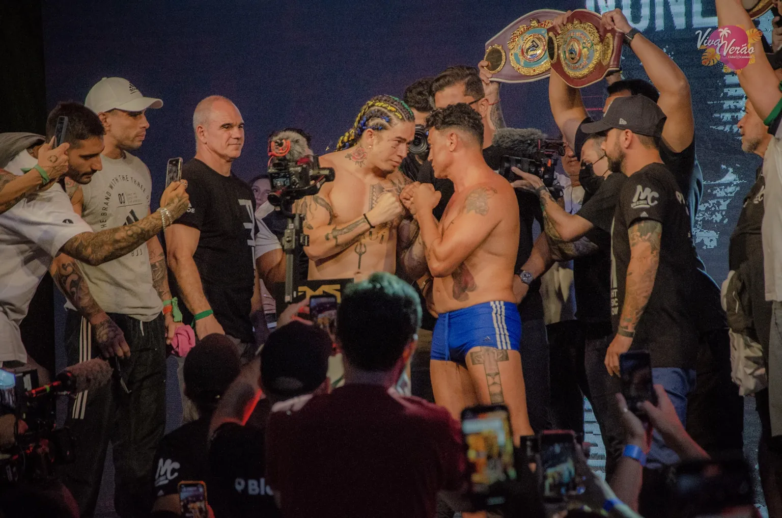 Viva Verão Balneário Camboriú 2026 edição de 2022 luta Popó e Winderson Nunes